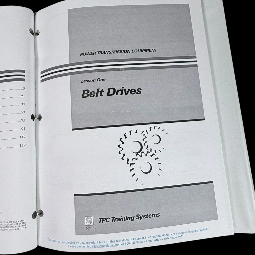 TPC Training Manual Power Transmission Equipment #303.1 1998‎